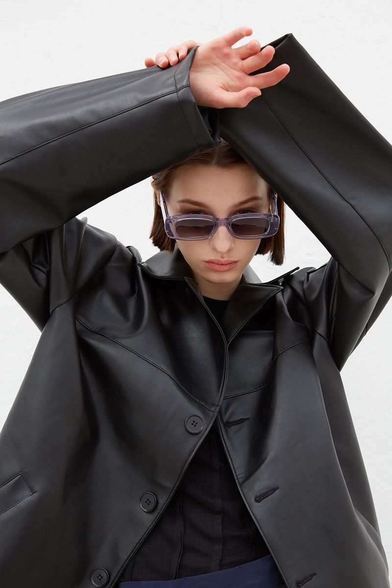 VEGAN LEATHER JACKET