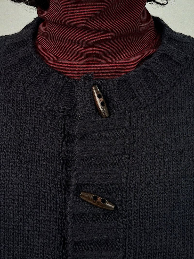 NU Round Duffle Cardigan