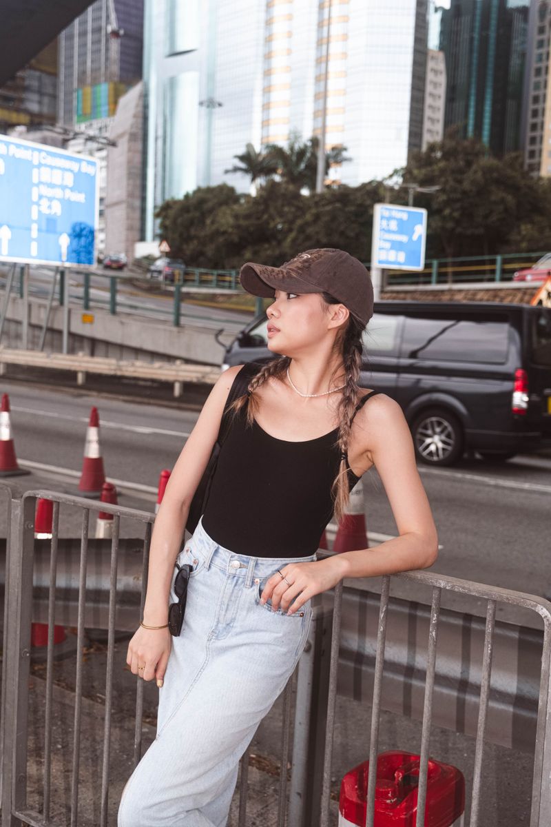 Call Me Backless Bodysuit (with pads) - Black