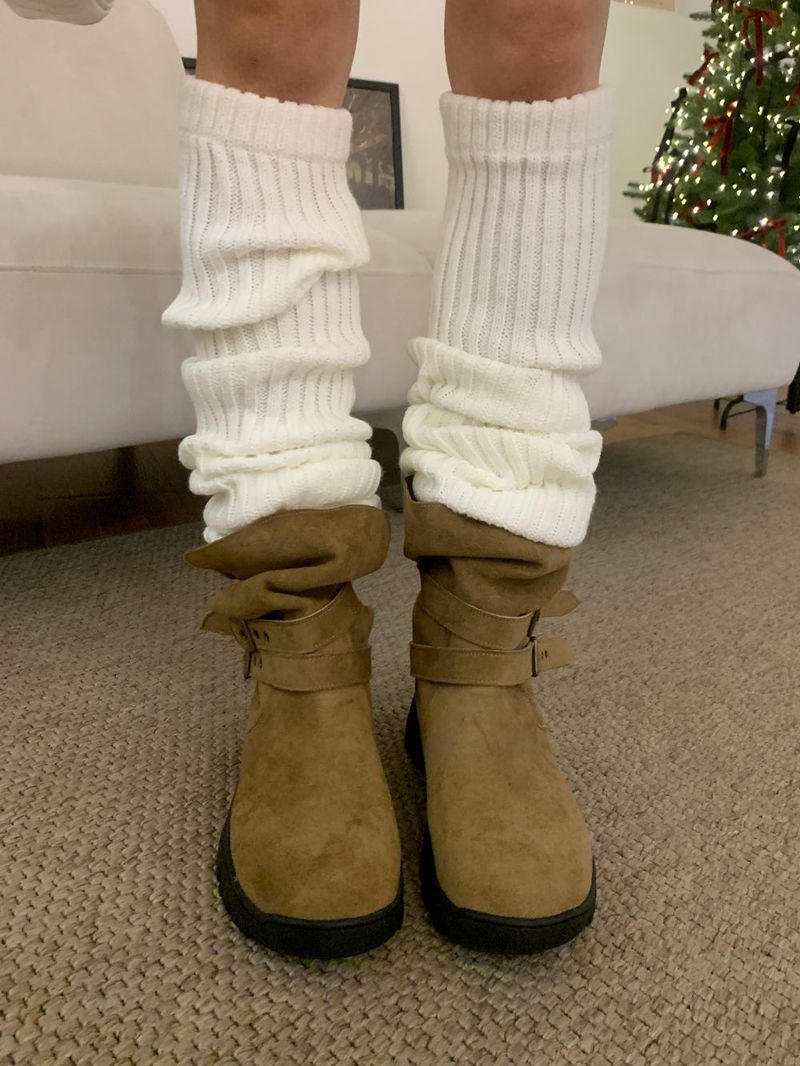Wander Hiker Two Strap Suede Mid Boots