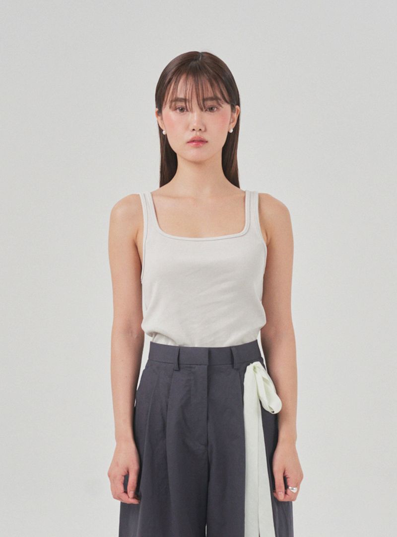 rram(アラーム)の「Square sleeveless (light grey)(Tops)」