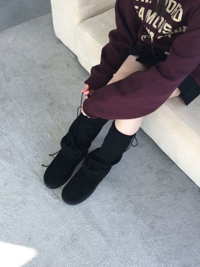 Nana string leg warmer (2color)