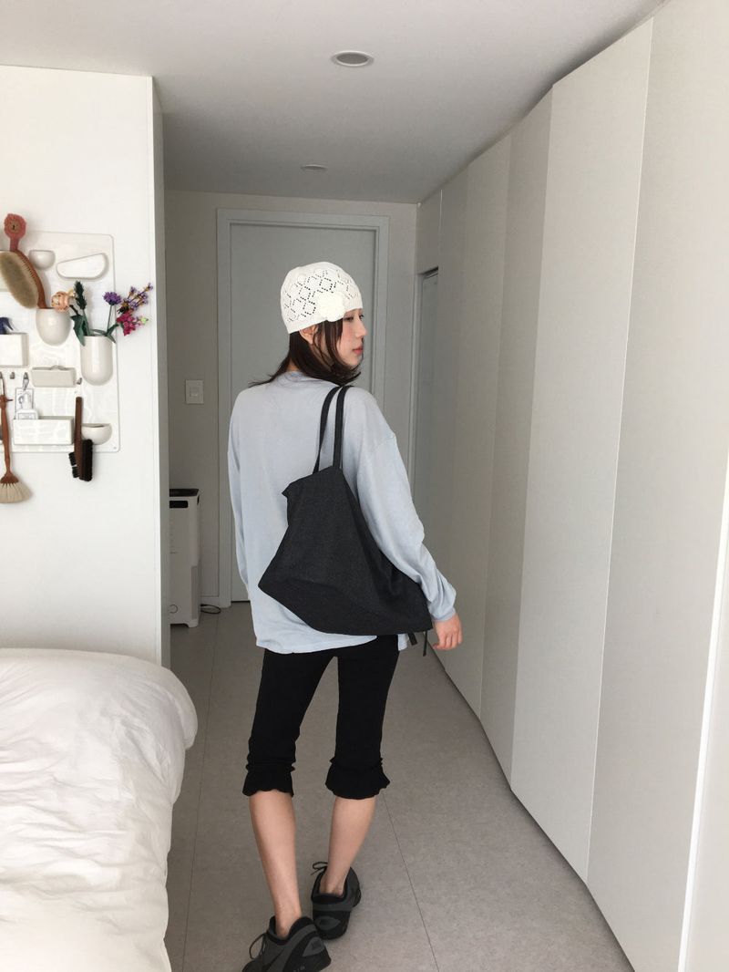 Segno frill capri pants (2color)