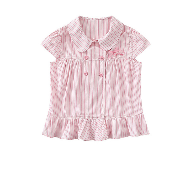 Meria Heart Button Blouse