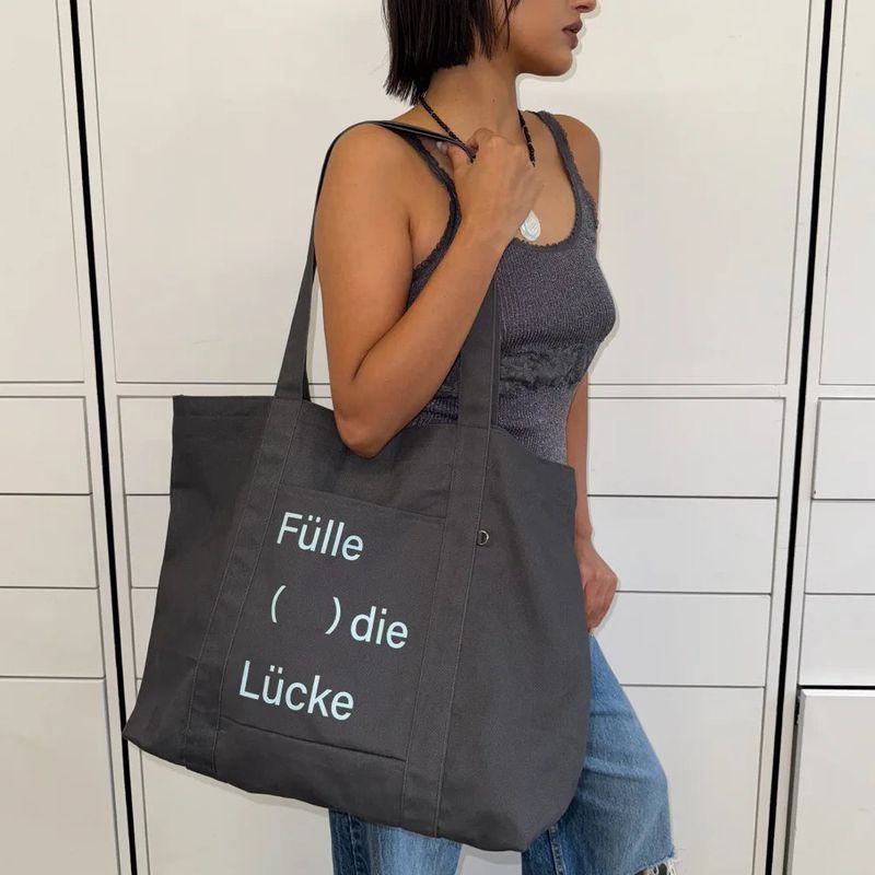 Blank Canvas Bag (grey)