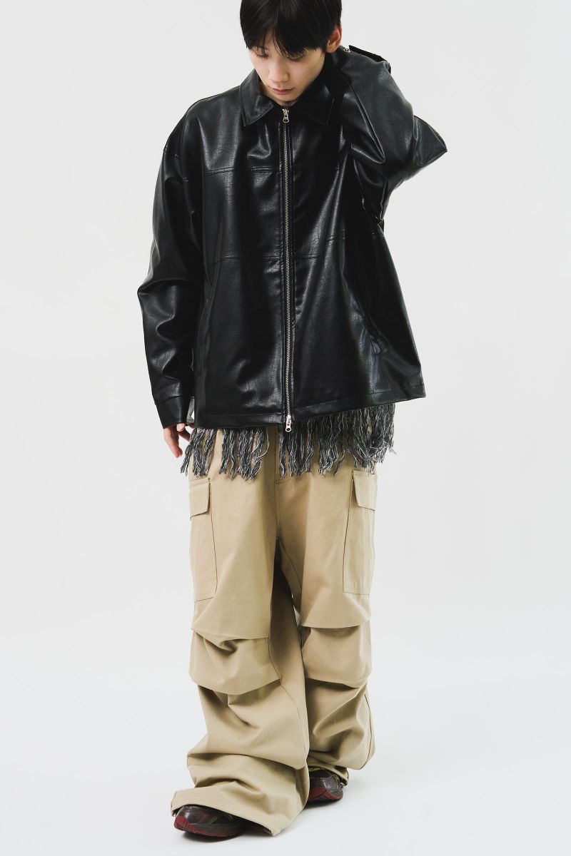 Fair Wide Cargo Pants (2color