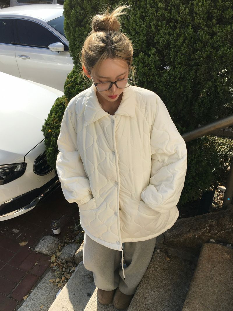 Snow Quilted Round Padded Jacket (4c)