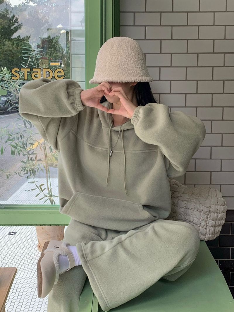 [BELLIDE MADE] fleece wide training setup
