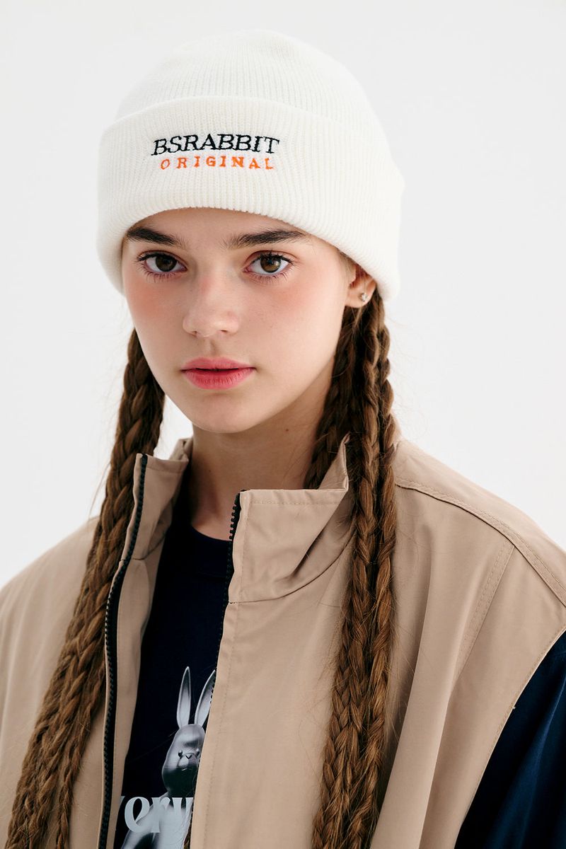BSRABBIT LOGO BEANIE