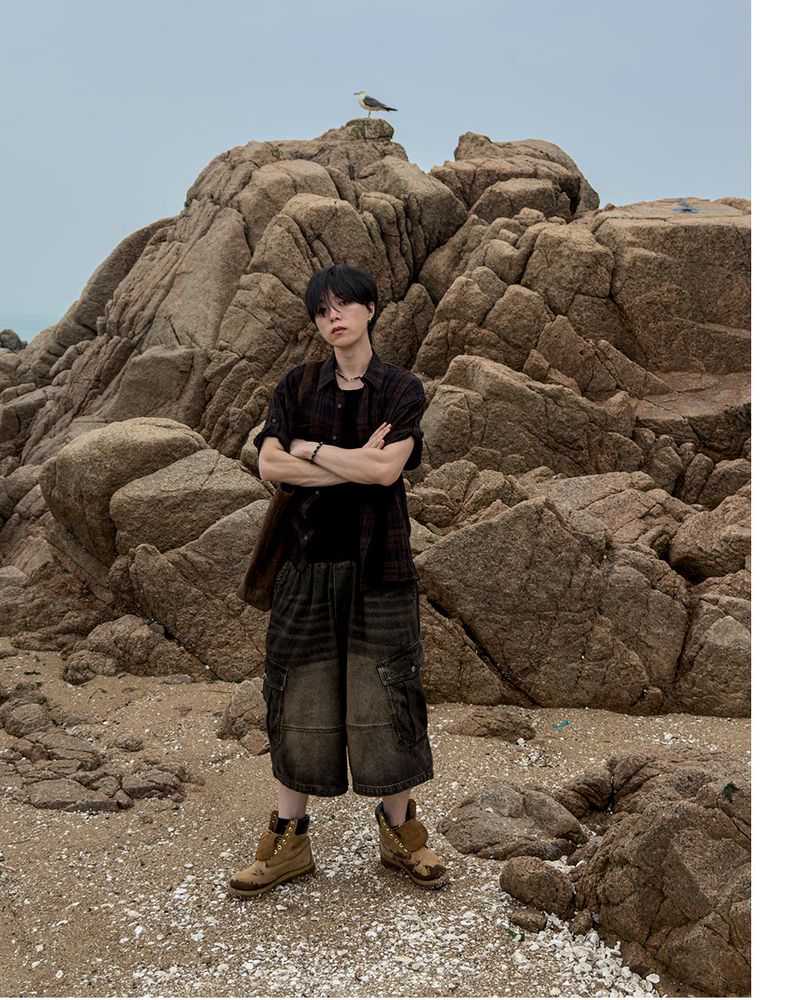 Brent Cargo Panel Bermuda Pants