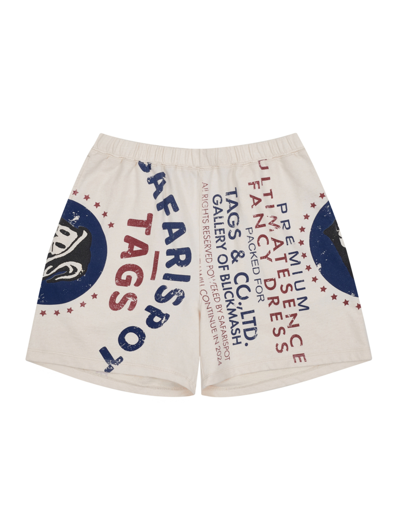 safarispot（サファリスポット）の「MULTI SKULL COTTON SHORTS (IVORY)（Pants）」