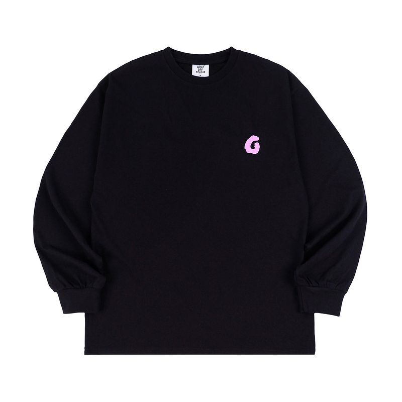 GF MAIN LOGO LONGSLEEVE - ( Black )