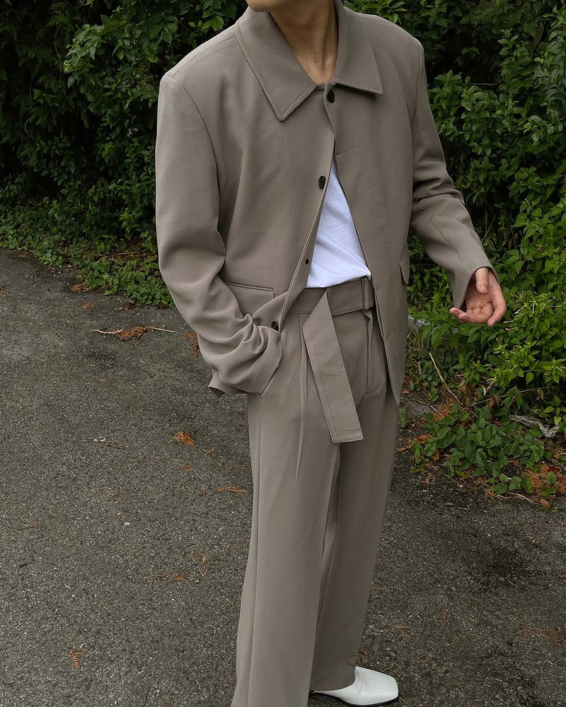 ECT Minimal Hidden Short Jacket (2 colors)