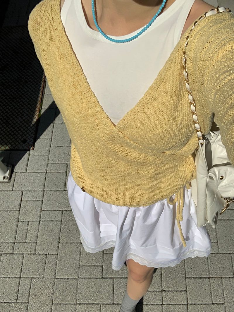 [MADE] Epo Lace Mini Skirt