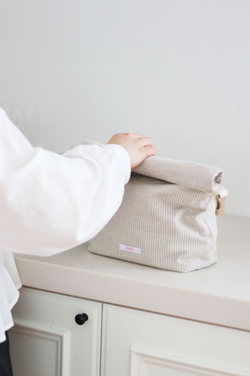 cozy lunch bag - brown