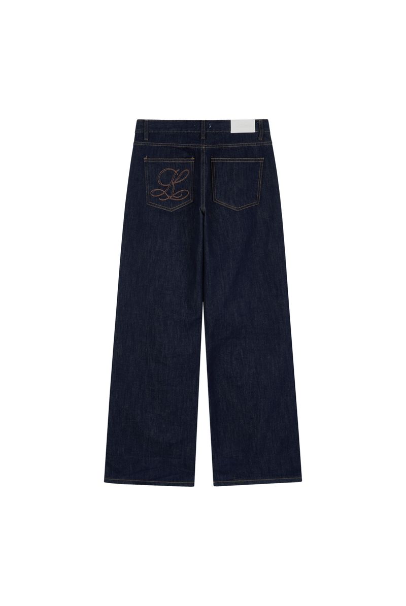 Brooklyn Straight Jeans, Indigo Blue