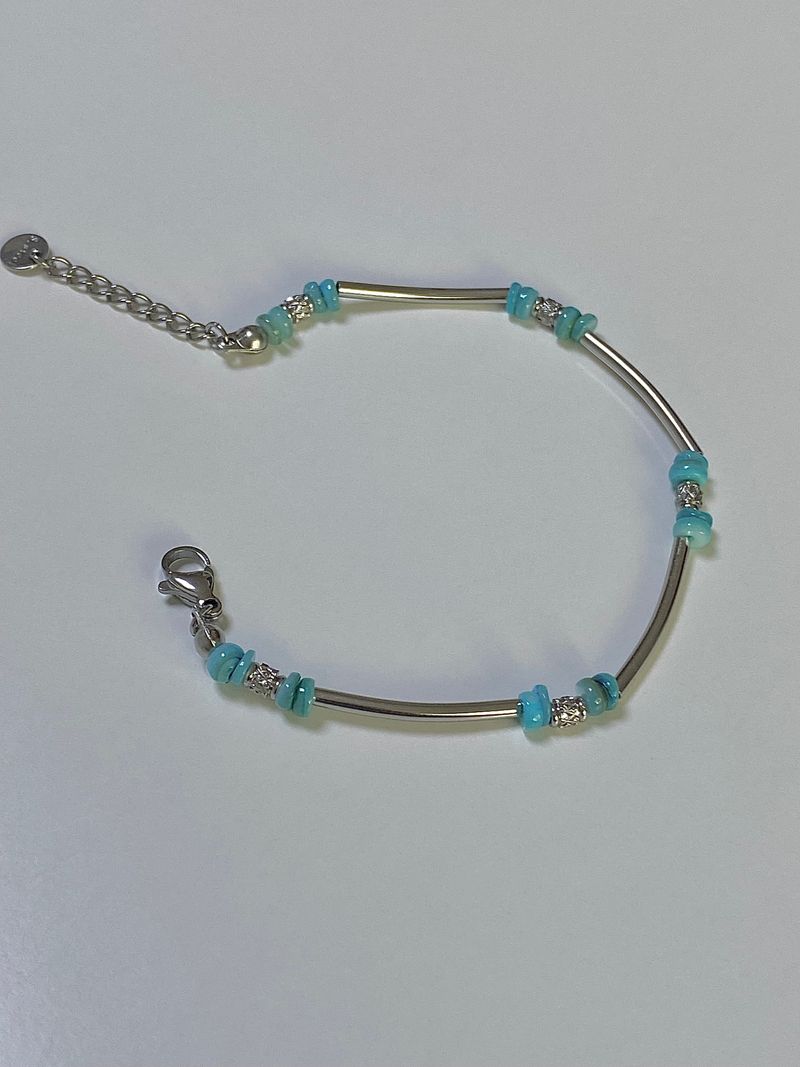 RUNARING（ルナリング）の「natural mother of pearl mint bracelet（Accessories）」