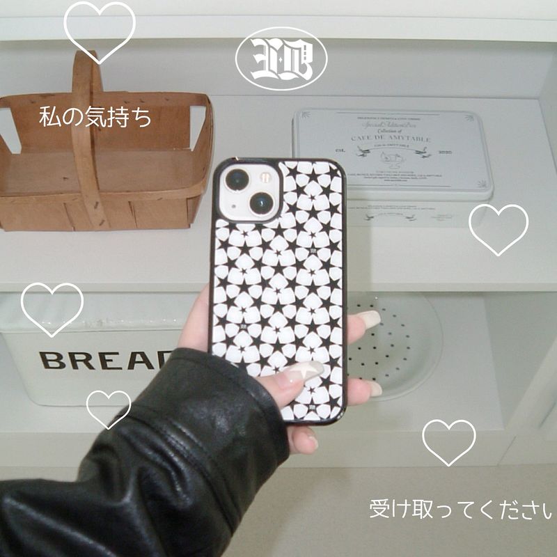 3verythingizblack(エブリティンイズブラック)の「Black star bumper(Smartphone Accessories)」