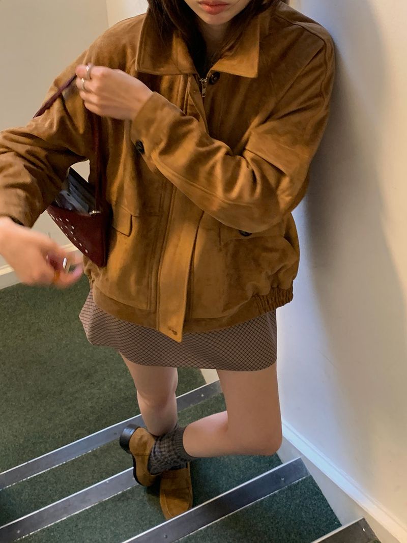 [MADE] Lilton Leather Suede Blouson