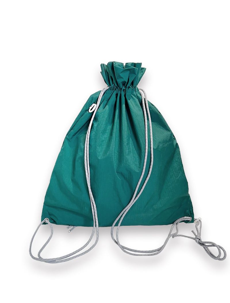 Reverse Logo Gym Sack / Peacock Green