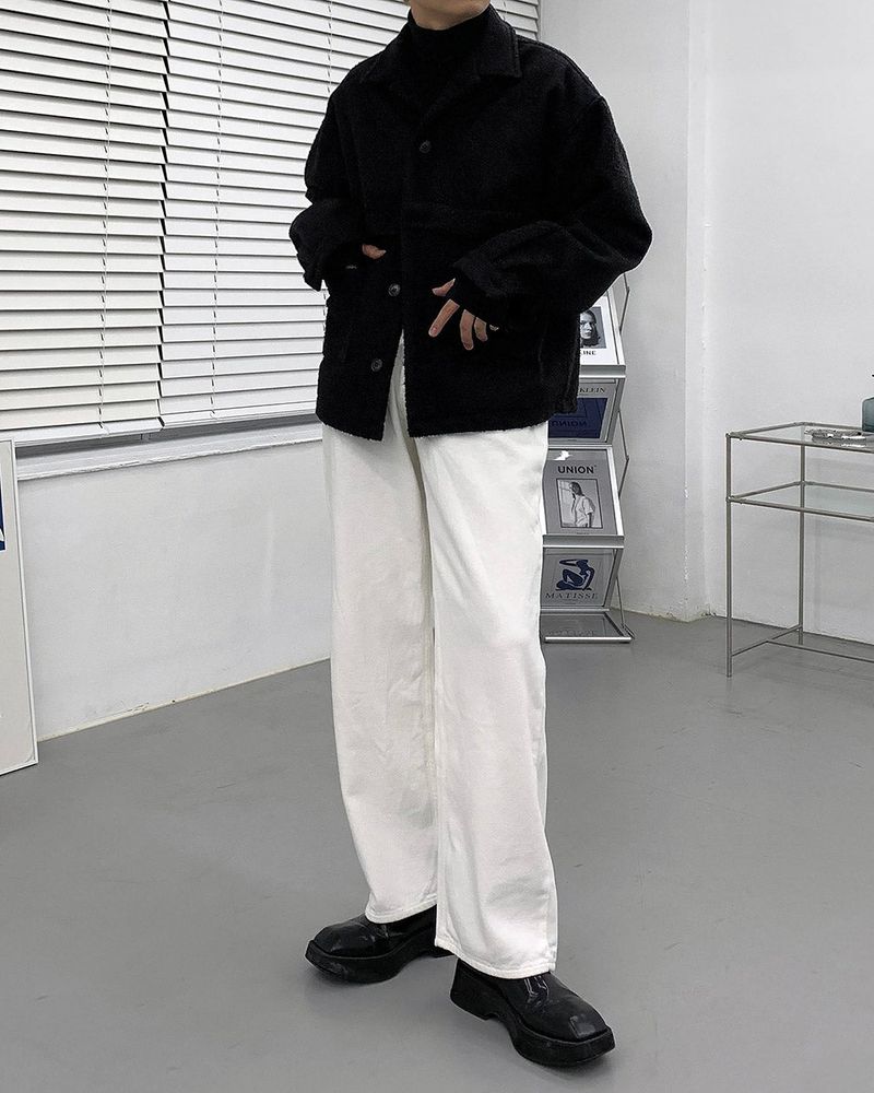 OW Bookle Wool Terry Jacket (2 colors)