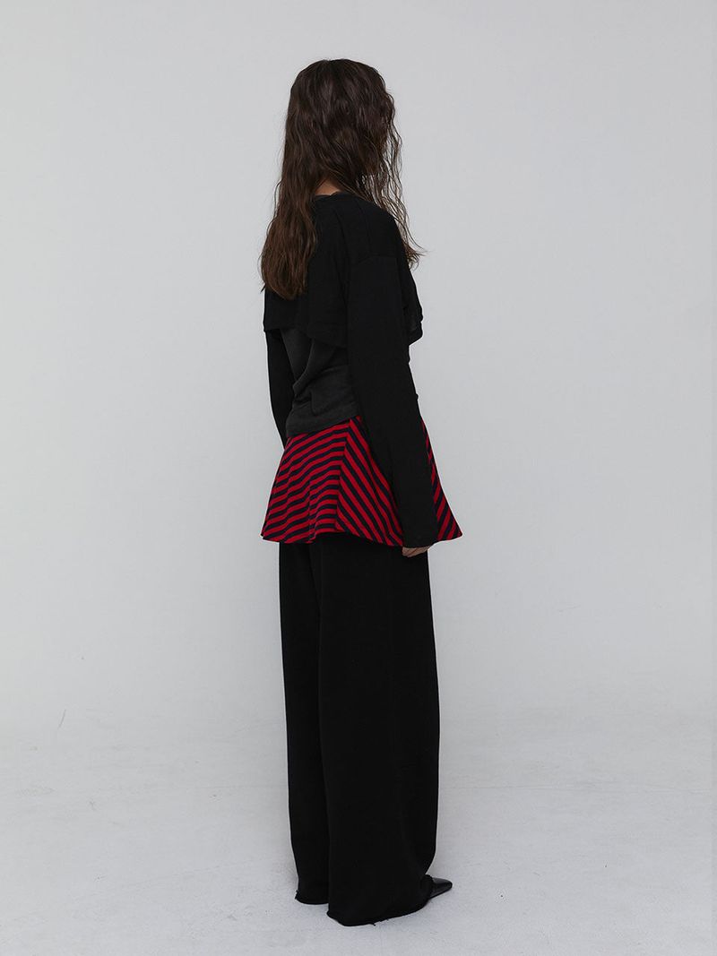 Pigment Cotton Pants_Black