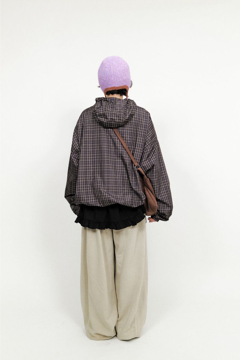 Gourmet Check Windbreaker(3color)