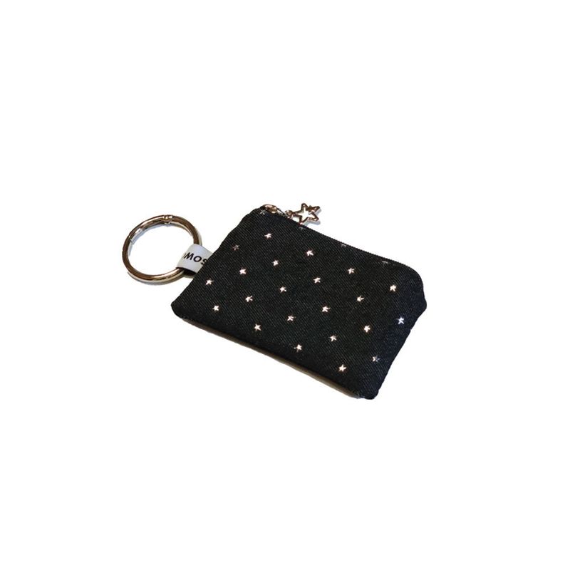 Extra Mini Pouch_Black Denim Star