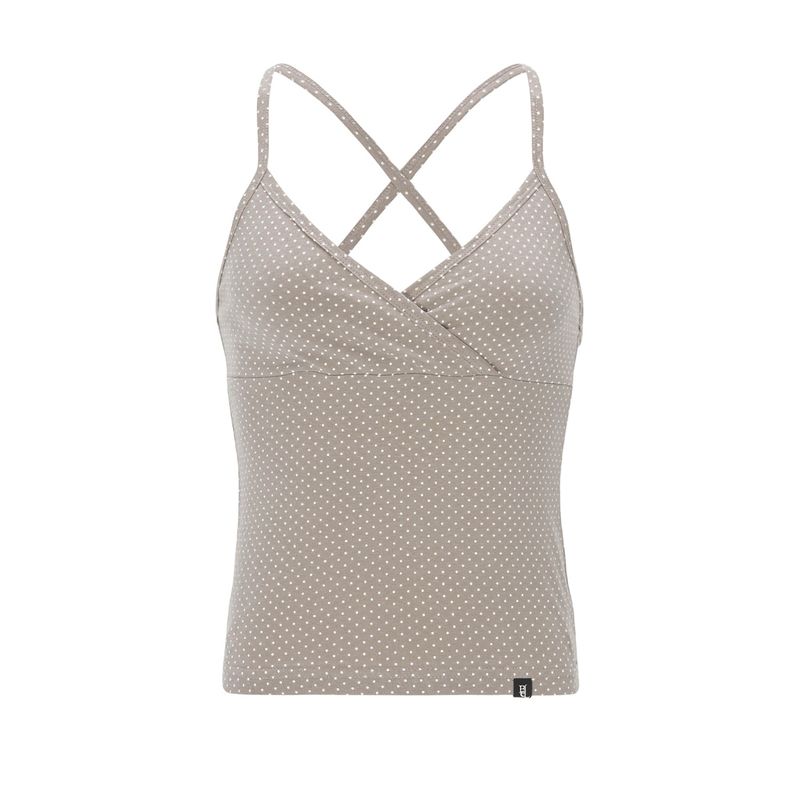 Bellialeu（ベルリアル）の「DOT CAMISOLE-BEIGE（Tops）」