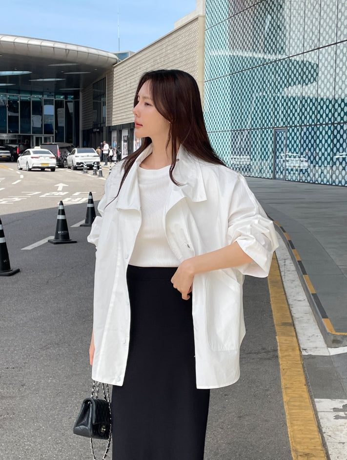 iam mari（アイアム マリ）の「Baren Trench Half Coat Bomber Jacket（Jackets/Outerwear）」