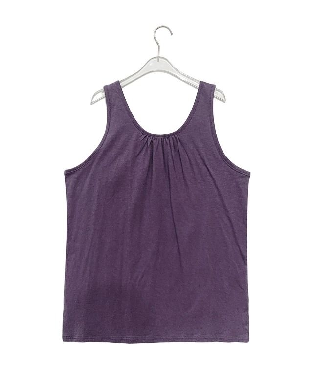 Una Layered Shirring Long Sleeveless