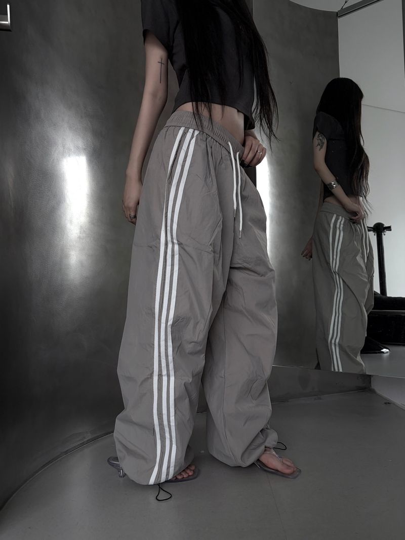 smoke track summer pants (2color)