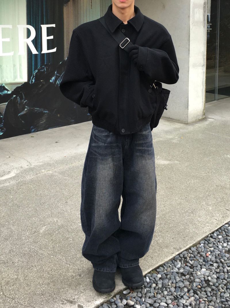 Leon Harrington Crop Wool Jacket 2C