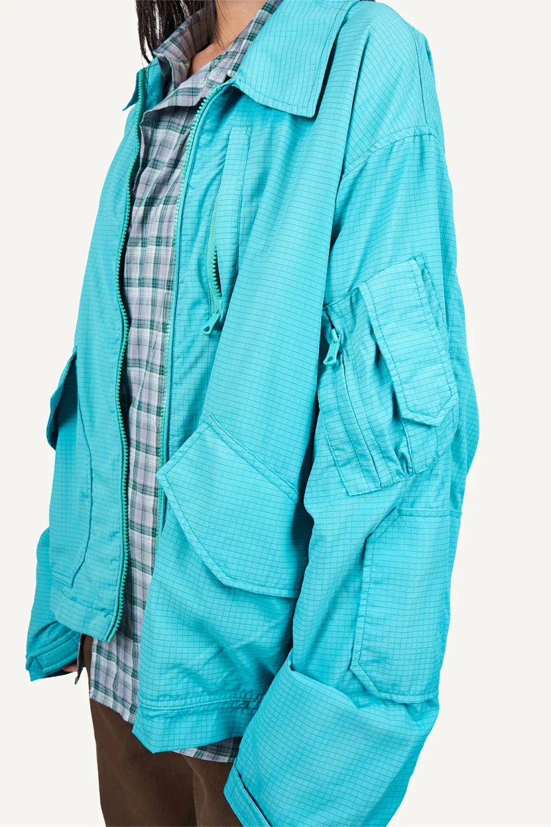 Ripstop Cargo Pocket Wind Jacket