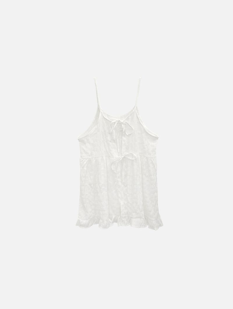 Mellow Back Ribbon Onepiece (2c)  
