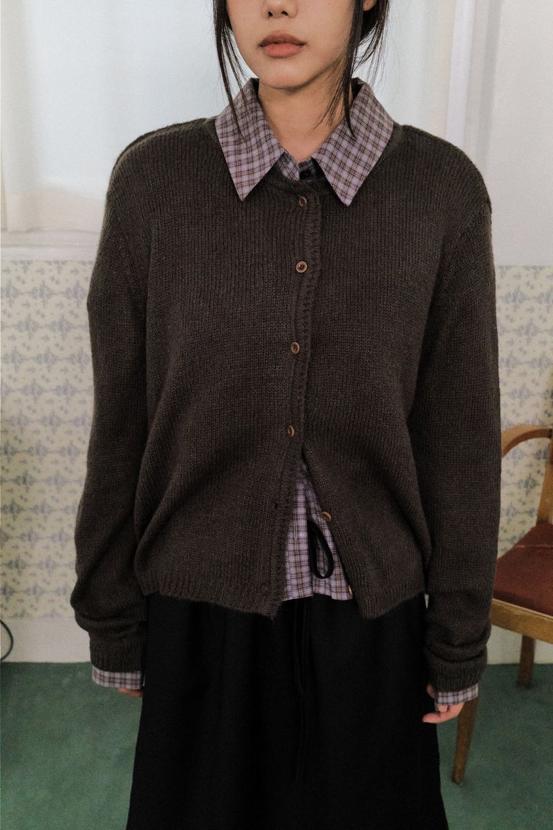 Bane Wool Touch Cardigan (6color)