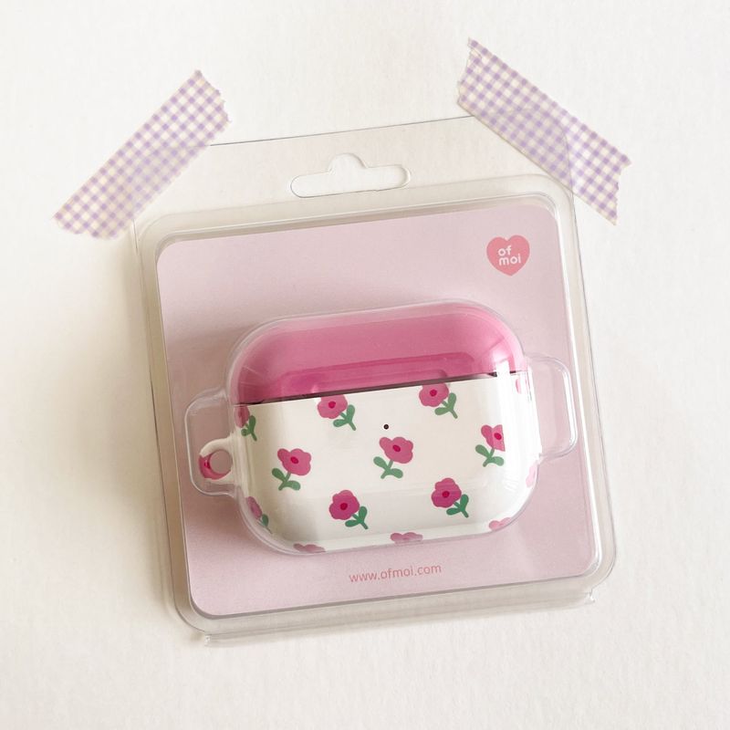 delight hard glossy airpods case