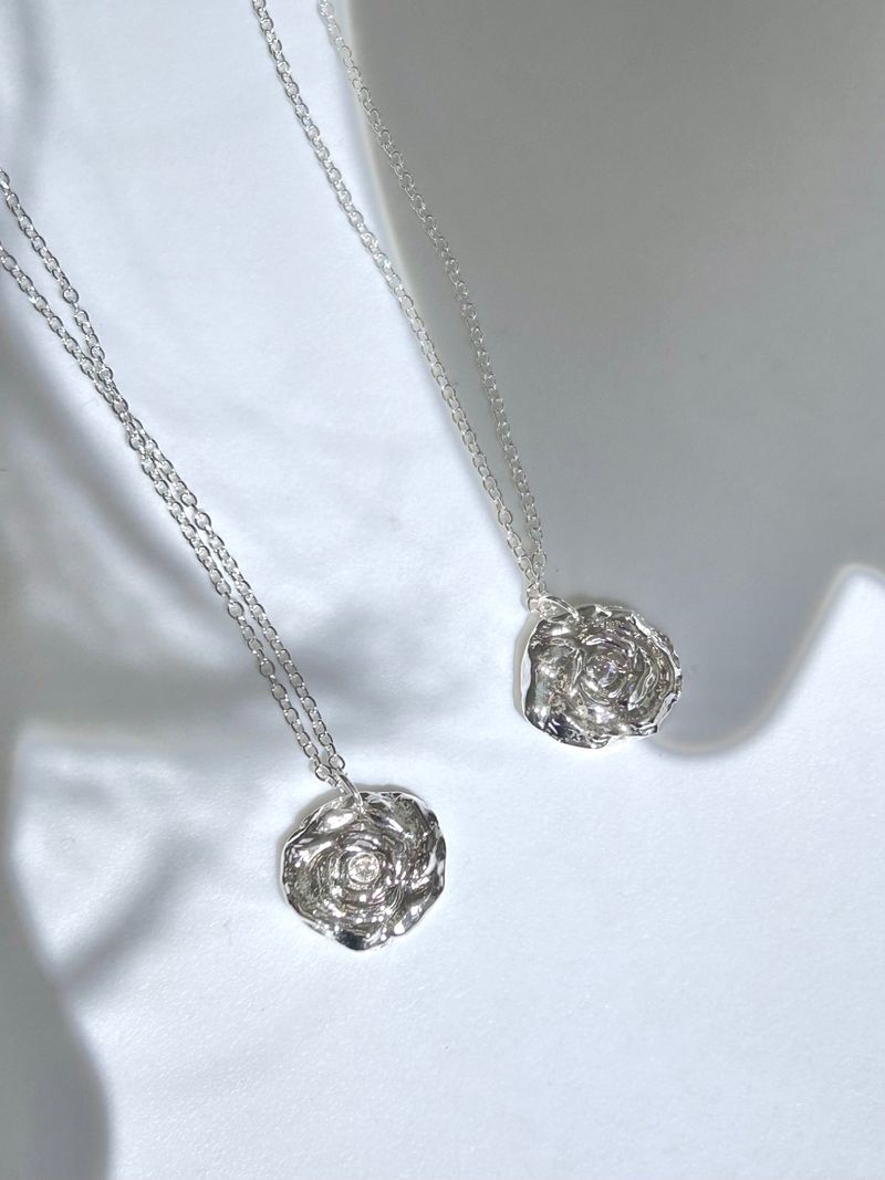 Vintage Rose Necklace