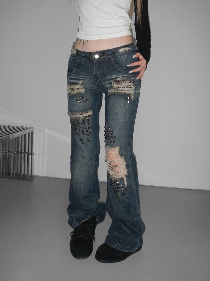 maybe stud dark denim pt
