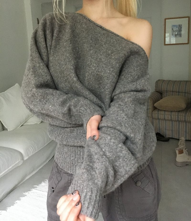 Cozy Off-Shoulder Knit