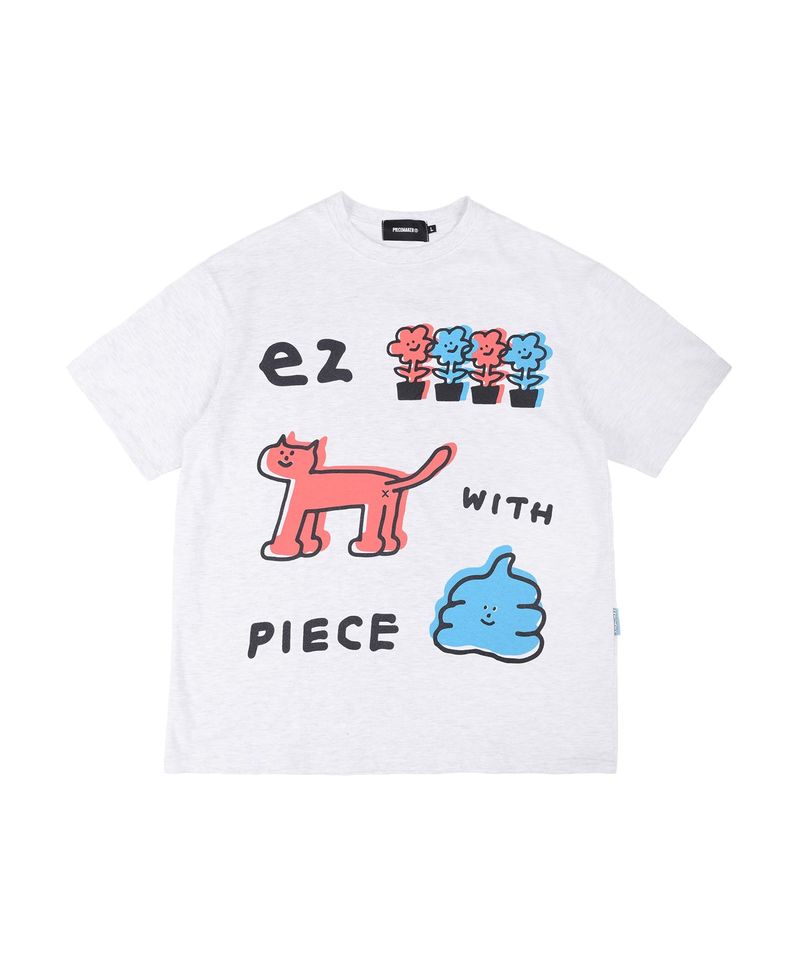 [EZwithPIECE] BOMB TEE(3COLORS)