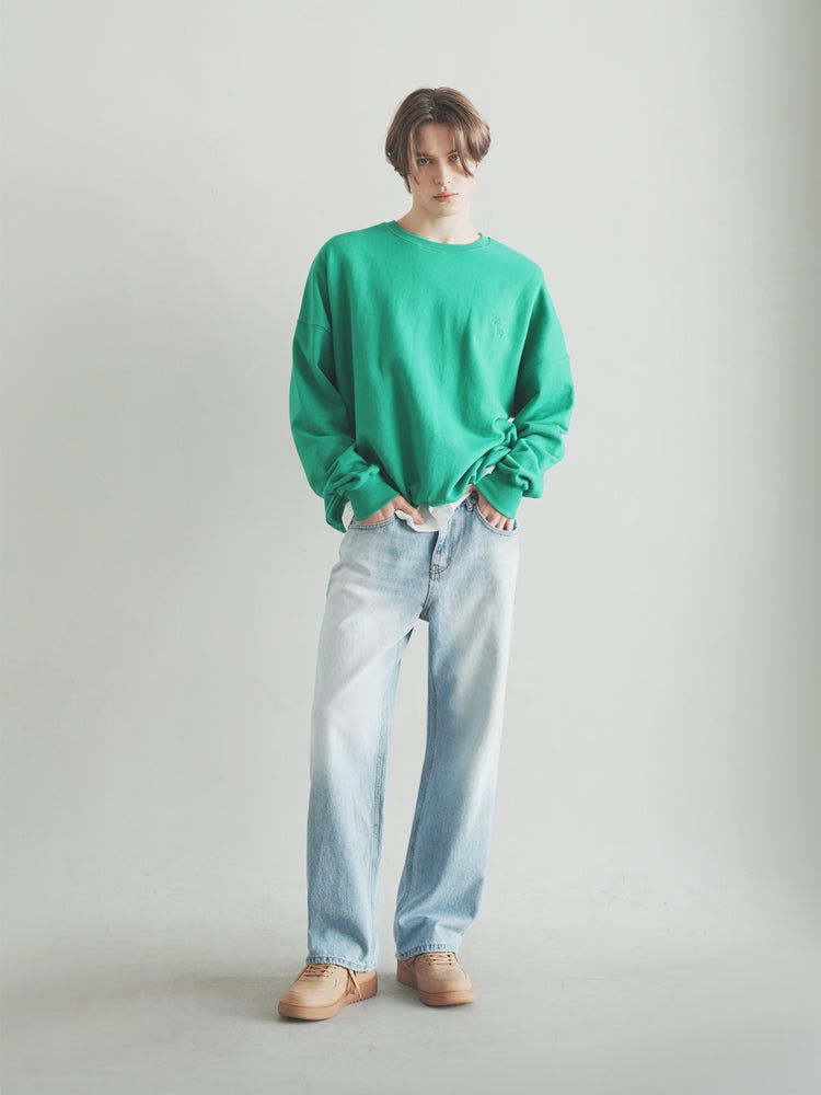 M196 CAT WIDE DENIM PANTS