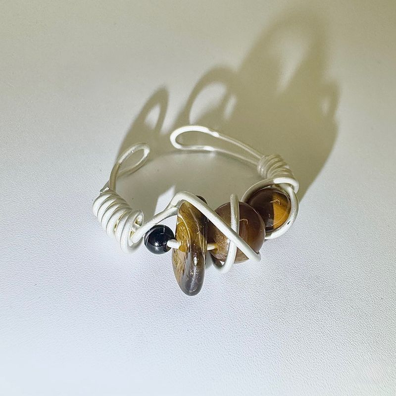 Cocoa twist ring