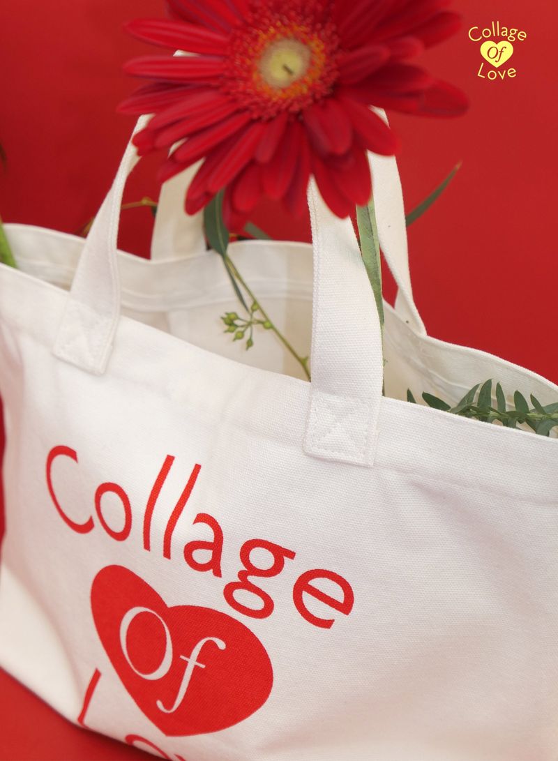 collagevacance（コラージュバカンス）の「コラージュラブトートバッグ（バッグ）」
