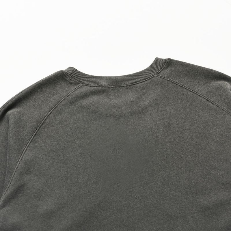 [Patchwork Sweatshirt] Charcoal