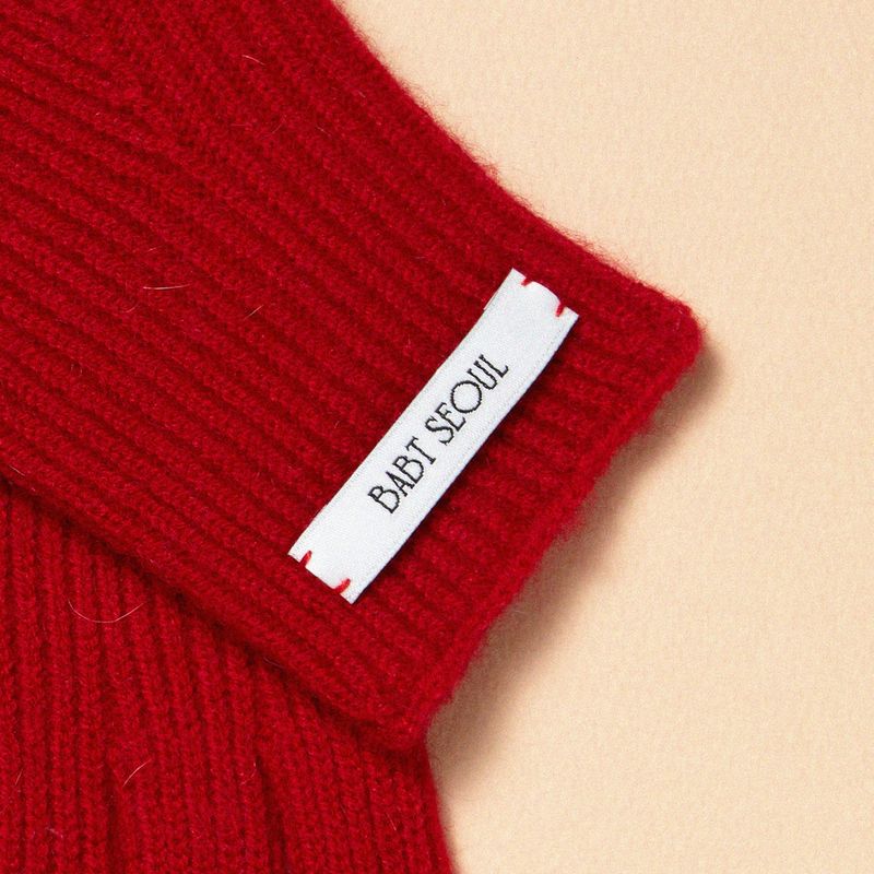 basic wool glove (6 color)
