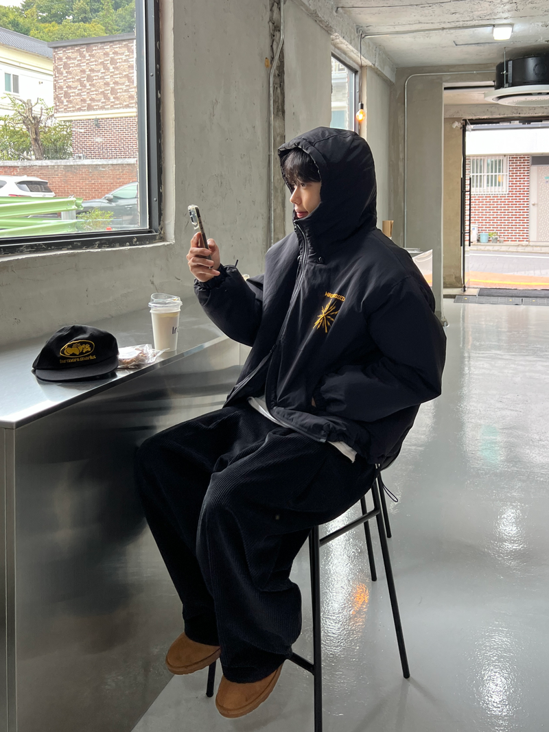 Current Hooded Padding Jacket (3 colors)