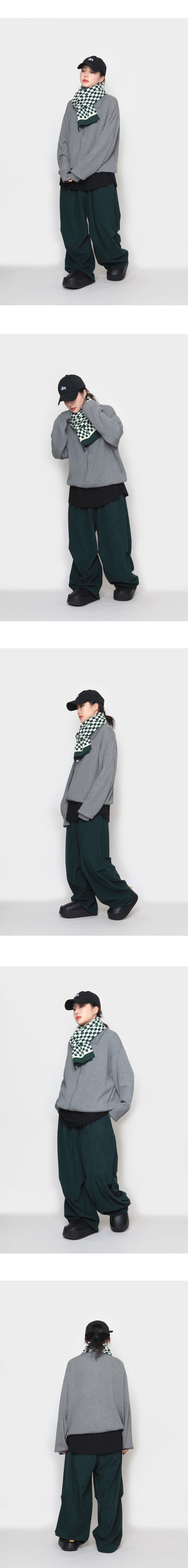 Boel Collar Knitwear Zip-Up
