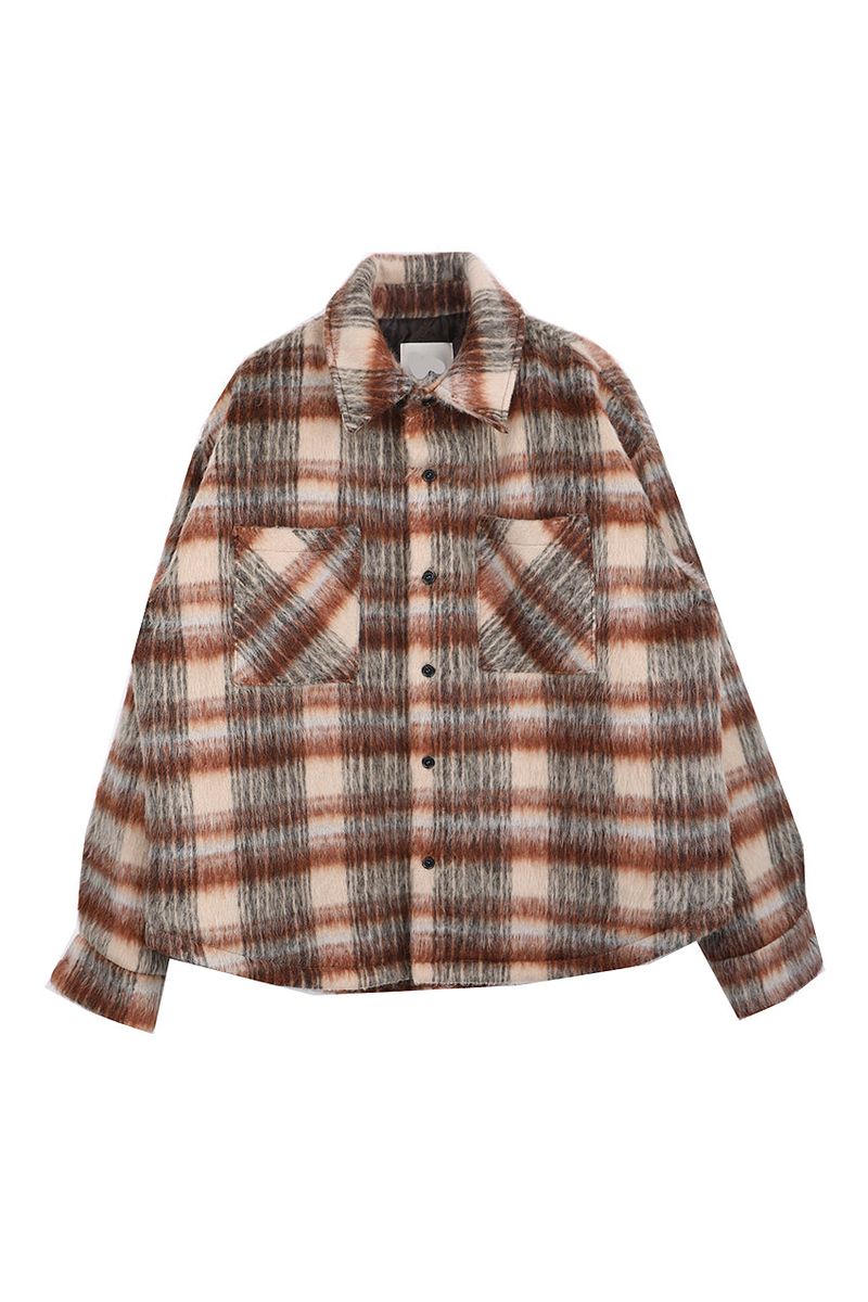 No.1020 T hairy check JK