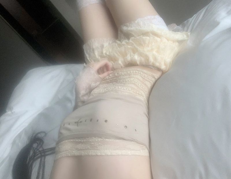 Demeter Layered Lace Pants (2color)